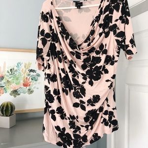 Floral Print Dress Top